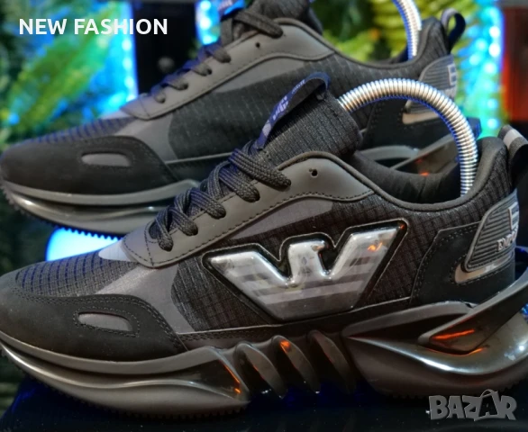 Мъжки Маратонки ✨ Armani , снимка 3 - Маратонки - 50831958