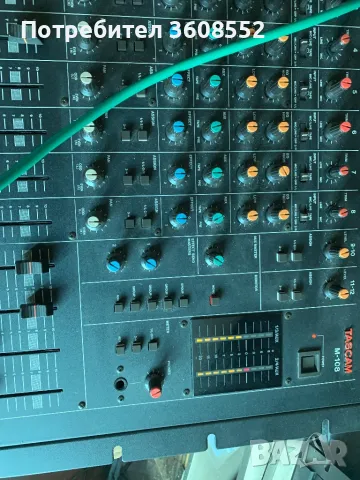 Продавам миксер Tascam M108, снимка 3 - Ресийвъри, усилватели, смесителни пултове - 49036488