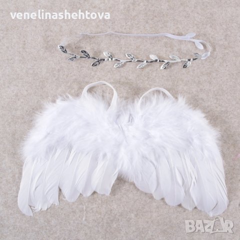 Ангелски крила за фотосесия на бебе дете, снимка 2 - Други - 43732576