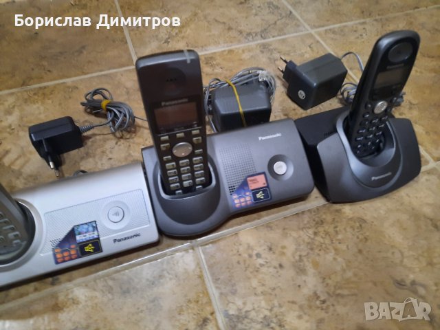 Продавам безжични телефони Panasonic 5 комплекта, снимка 7 - Други - 43399261