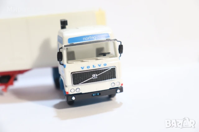 HERPA H0 1/87 MAN КАМИОН МОДЕЛ КОЛИЧКА TIR ТИР, снимка 4 - Колекции - 50593080