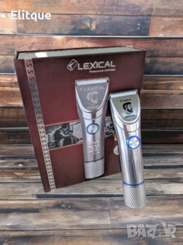 Акумулаторна машина Lexical LHC-5670 за коса и брада, 5W, 2200mAh, LCD дисплей, снимка 5 - Машинки за подстригване - 52870816