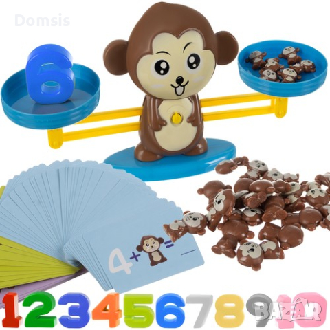 Маймунка – Научи ме да Смятам - Domsis, снимка 1 - Образователни игри - 44866135
