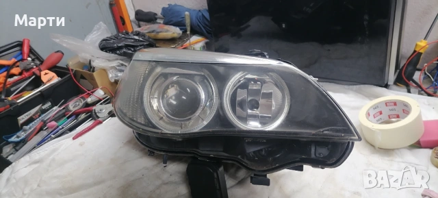 Десен фар за BMW E60, снимка 2 - Аксесоари и консумативи - 53406471