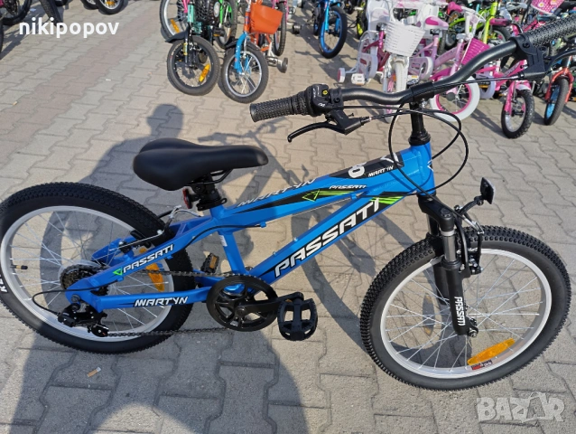 PASSATI Алуминиев велосипед 20" MARTYN син, снимка 10 - Велосипеди - 53560011