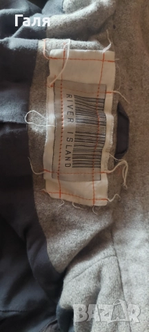 Палто сиво, късо, размер S/M, снимка 6 - Палта, манта - 52127272