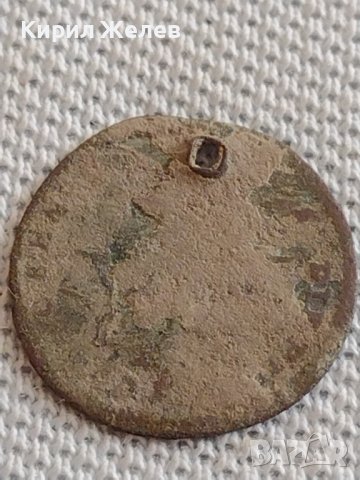 Два стари КОРАБНИ ЖЕТОНА над стогодишни редки бронз мед за КОЛЕКЦИОНЕРИ 42493, снимка 2 - Нумизматика и бонистика - 43906876