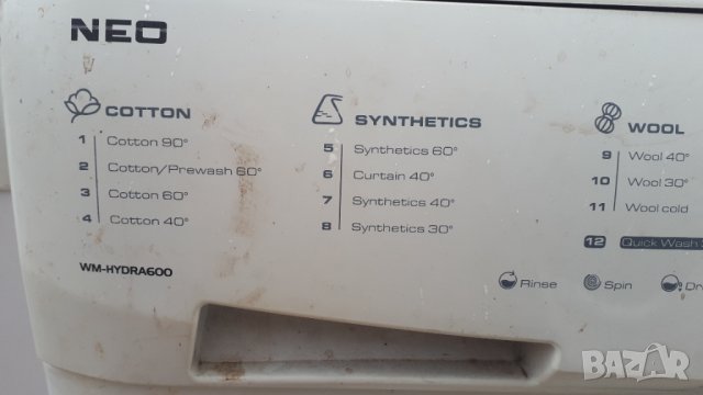 Продавам на части  пералня Neo WM-HYDRA 600, снимка 14 - Перални - 38737314