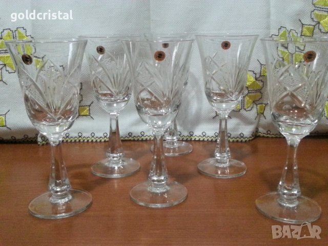 Кристални чаши Зорница 
