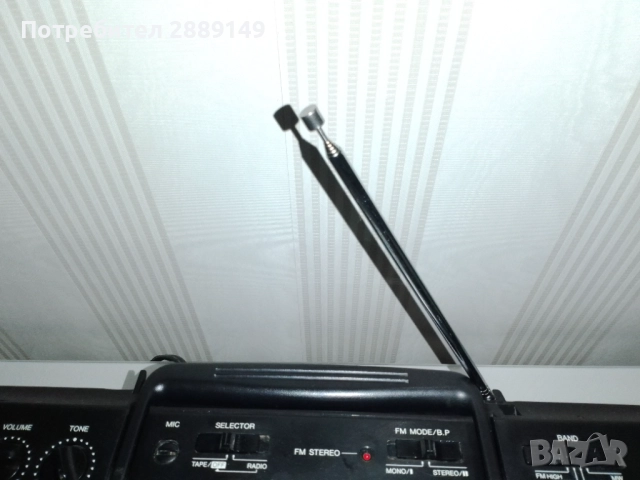 Радио-касетофон Panasonic RX-FS430, снимка 3 - Радиокасетофони, транзистори - 52021555