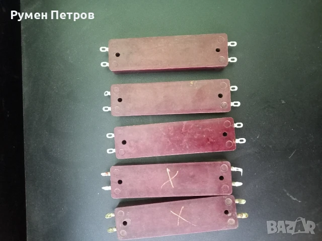 Високоволтови диоди Тесла., 5 броя.