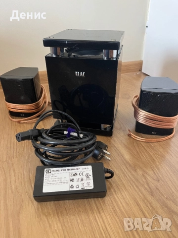 ELAC MicroSUB 2010 + ELAC Starlet — 2.1 аудио система, снимка 2 - Тонколони - 52620926