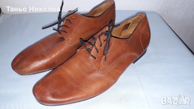 мъжки обувки светло кафяви