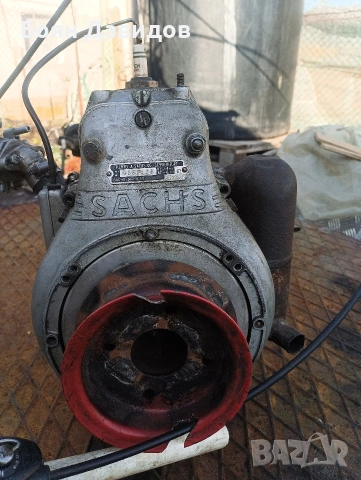 продавам стационарен двигател сакс 