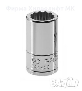 FACOM R.9E Вложка 9мм дванадесетостенна 1/4"