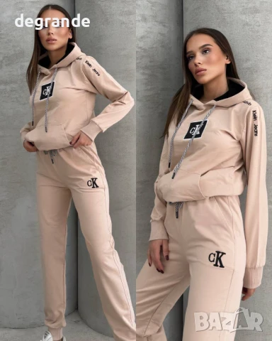 Памучни екипи  Calvin Klein бродирано лого, снимка 3 - Спортни екипи - 51254723