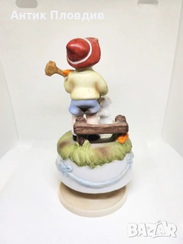 Керамичен музикален карусел, снимка 3 - Декорация за дома - 53382176