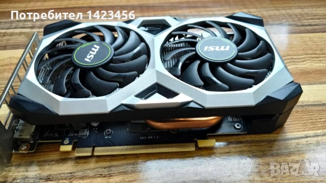Видео карта GTX 1660 Ti Ventus XS 6G OC - ЗА ЧАСТИ
