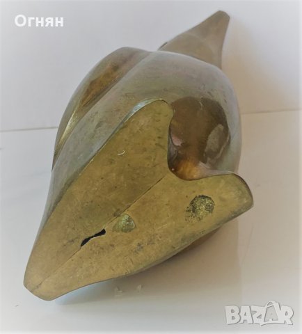 Бронзова статуетка Пингвин, снимка 3 - Антикварни и старинни предмети - 32210104