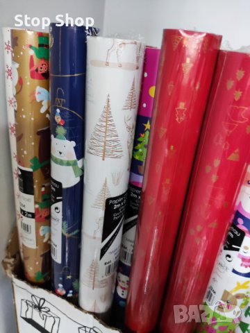 Опаковачна хартия ,подаръци , снимка 4 - Декорация за дома - 38261786