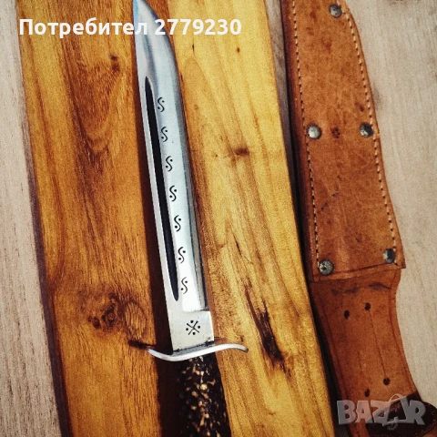 Ловен нож касапски от Едно време!, снимка 6 - Антикварни и старинни предмети - 50850541