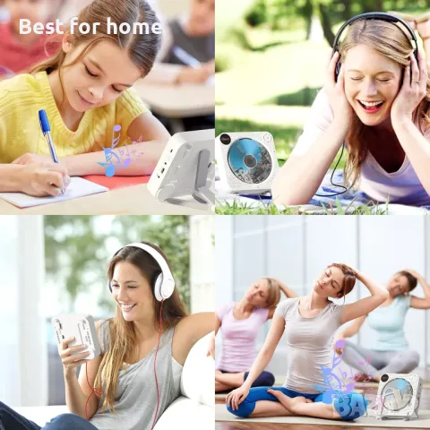 Преносим CD плейър с Bluetooth, снимка 4 - Други - 49638145