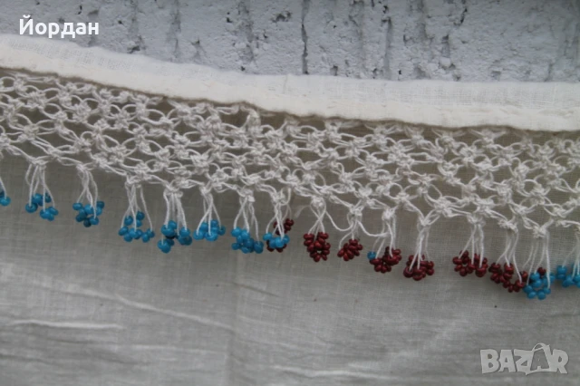 Кърпа за глава от народна носия, снимка 12 - Антикварни и старинни предмети - 50496662