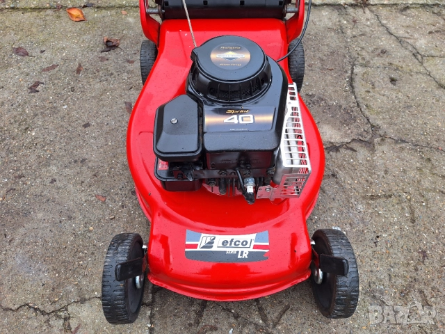 Косачка Briggs Efco 5 к.с. без самоход мулчираща с кош, снимка 11 - Градинска техника - 52294860