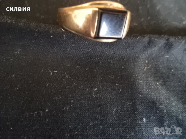 мъжки златен пръстен, снимка 2 - Пръстени - 43866124