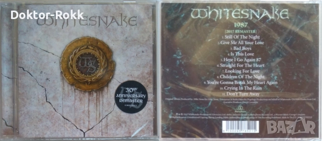 Whitesnake - оригинални CD издания, снимка 7 - CD дискове - 44603712