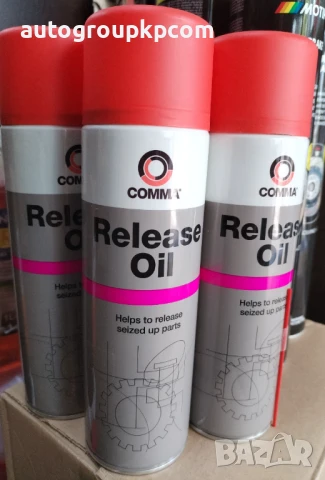 Спрей COMMA RELEASE OIL - ПРОНИКВАЩ И ОСВОБОЖДАВАЩ 500ml