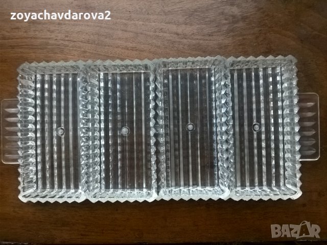 НОВ ПОДНОС С ЧЕТИРИ КУПИЧКИ ЗА ЯДКИ И ДР.