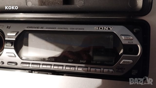 Sony CDX-GT300S - преден панел внос франция , снимка 3 - MP3 и MP4 плеъри - 43153180