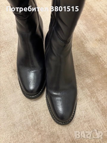 Тъмно сини ботуши Gianni, снимка 5 - Дамски ботуши - 52673367