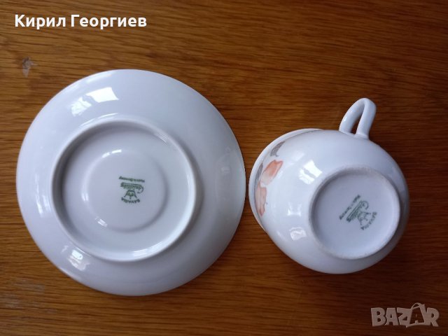 Порцеланов сервиз за кафе/чай , снимка 2 - Сервизи - 38284778