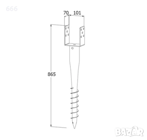 Основа за греда за набиване, снимка 4 - Други - 52249508