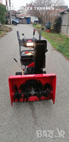 Роторен снегорин МТД с ел. стартер , снимка 5 - Градинска техника - 53401111