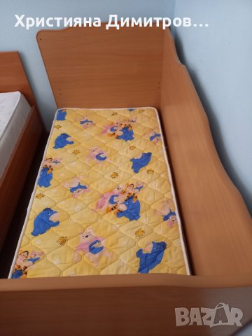 Детско легло с матрак, снимка 5 - Мебели за детската стая - 37679444