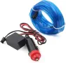 LED интериорна светеща лента за табло Синя светлина 12V - 1 метър., снимка 3