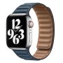 Кожена Магнитна Каишка за Apple Watch 7 / 6 / 5 / SE 44 40 45 41mm, снимка 5