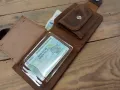 Ръчно изработен мъжки кожен портфейл , снимка 2