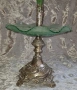 Старинна посребрена поставка Арт Деко, Epergne, снимка 3