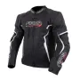 Кожено яке ARMR Raiden Black/White мото мотор писта, снимка 2