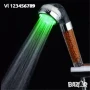 Светеща LED душ слушалка в цветове + минерали турмалин...., снимка 2