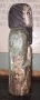 Стара дървена фигура на светец, снимка 5