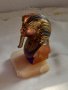 Бронзова статуетка на фараон  2/4, снимка 3