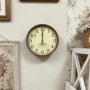 Стенен часовник с диаметър 25 см-стилен акцент за дома, снимка 3