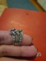 среб пръстен модел BVLGARI, снимка 3