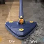 Разтегателен триъгълен MOP за почистване  360° с 3 парцала ПРОМОЦИЯ!, снимка 6