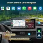 Ново CARPURIDE 9.3" Преносимо Carplay стерео, Bluetooth, Гласов Контрол, снимка 5